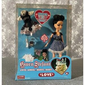 Gwen Stefani Doll Harajuku Girl Love Vintage 2006 Love Angel Music Baby NIB